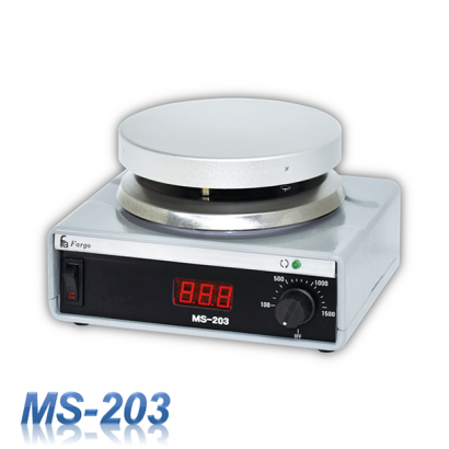 LED digital speed display magnetic stirrer MS-203